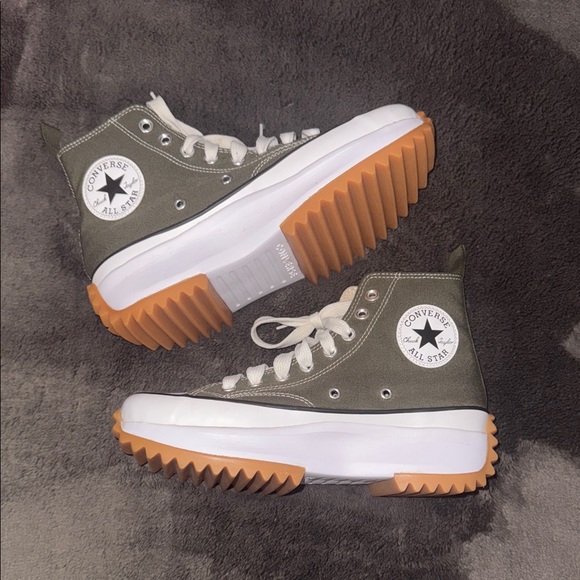 Converse Run Star Hike Platform Women’s High-Top Sneakers Size 8 - Picture 9 of 11